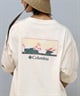 Columbia コロンビア 半袖 Tシャツ レディース バックプリント ロゴ オーバーサイズ UVカット PM4502-LADY ムラサキスポーツ限定(102-S)