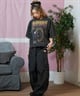 THRASHER スラッシャー 半袖 Tシャツ レディース コミックプリント クロップド丈 252TH2ST026(BLK-1-FREE)