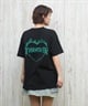 THRASHER スラッシャー 半袖 Tシャツ レディース バックプリント バーニングハート 252TH2ST030(WHT-1-M)