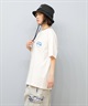 THRASHER スラッシャー 半袖 Tシャツ レディース バックプリント バーニングハート 252TH2ST030(WHT-1-M)