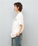 THRASHER スラッシャー 半袖 Tシャツ レディース バックプリント バーニングハート 252TH2ST030(WHT-1-M)