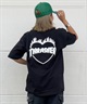 THRASHER スラッシャー 半袖 Tシャツ レディース バーニングハートTシャツ 252TH2ST033(WHT-M)