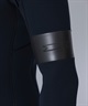 SUPER BRAND スーパーブランド バックジップ ライトフル SB BZ FULL 25SS ウェットスーツ フルスーツ メンズ(BLK-M)