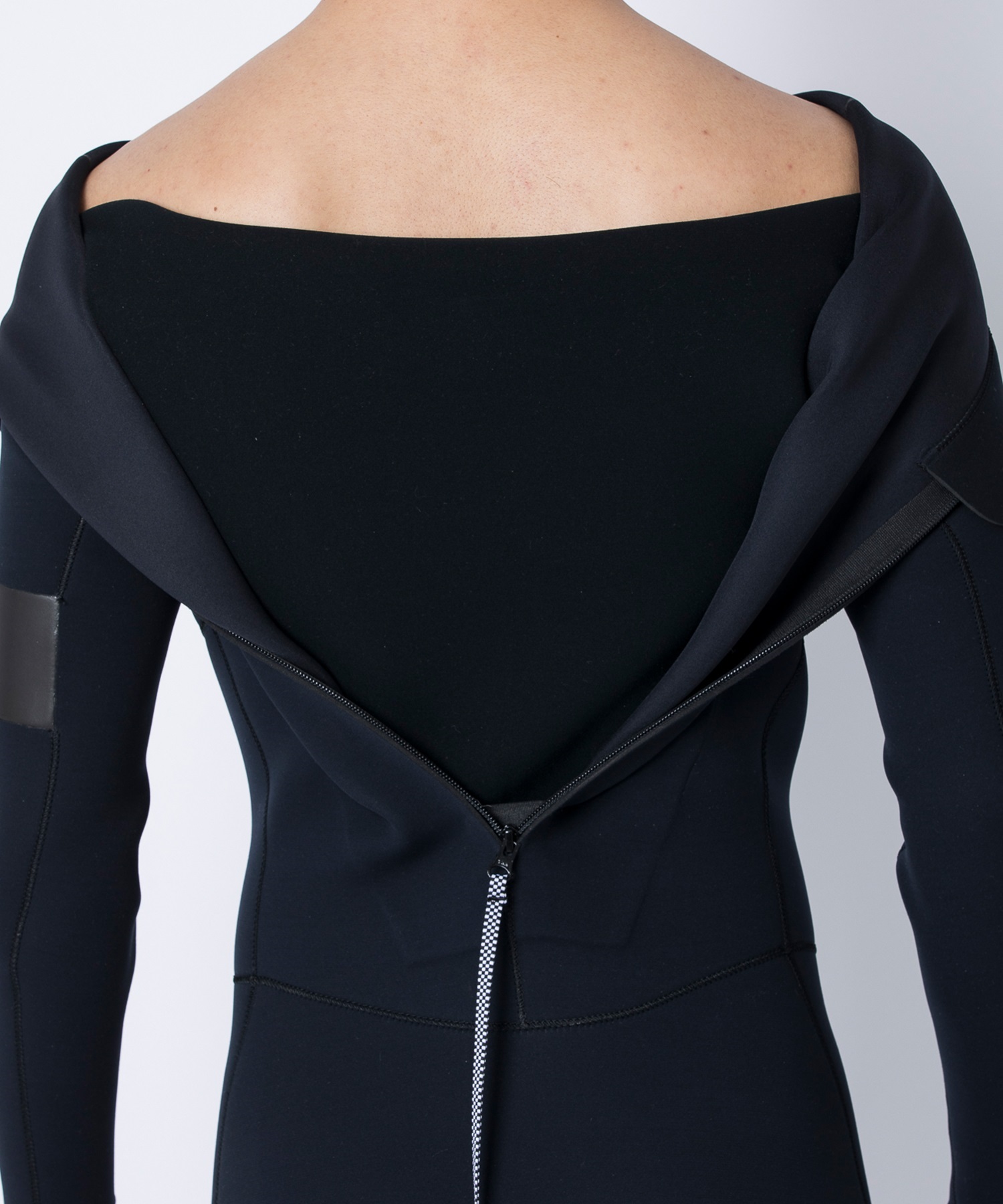 SUPER BRAND スーパーブランド バックジップ ライトフル SB BZ FULL 25SS ウェットスーツ フルスーツ メンズ(BLK-M)