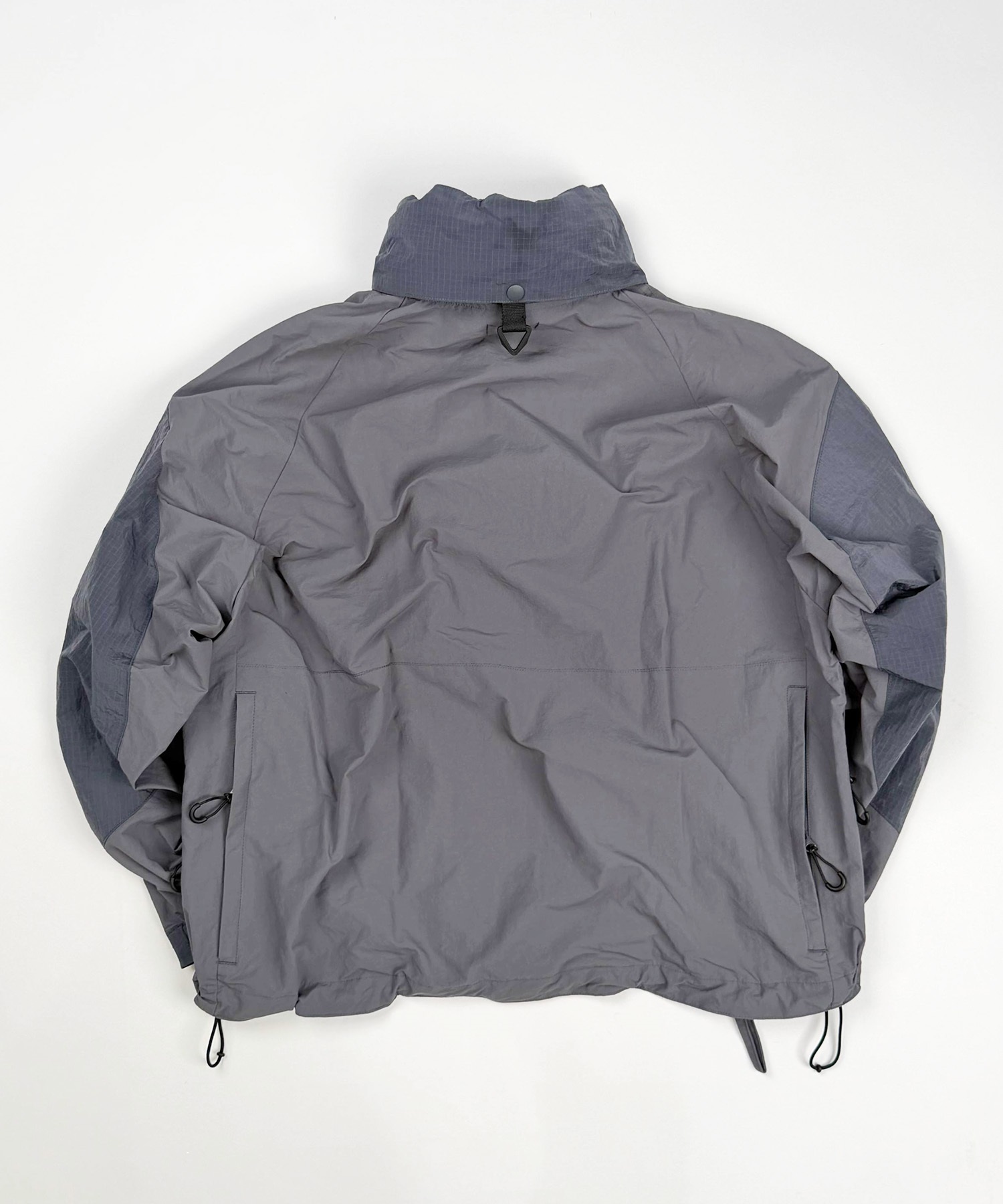 DEAR LAUREL ディアローレル アウター メンズ フィッシング 撥水 テクニカル キャスティング ジャケット セットアップ対応 D25F-0108(BLK-M)