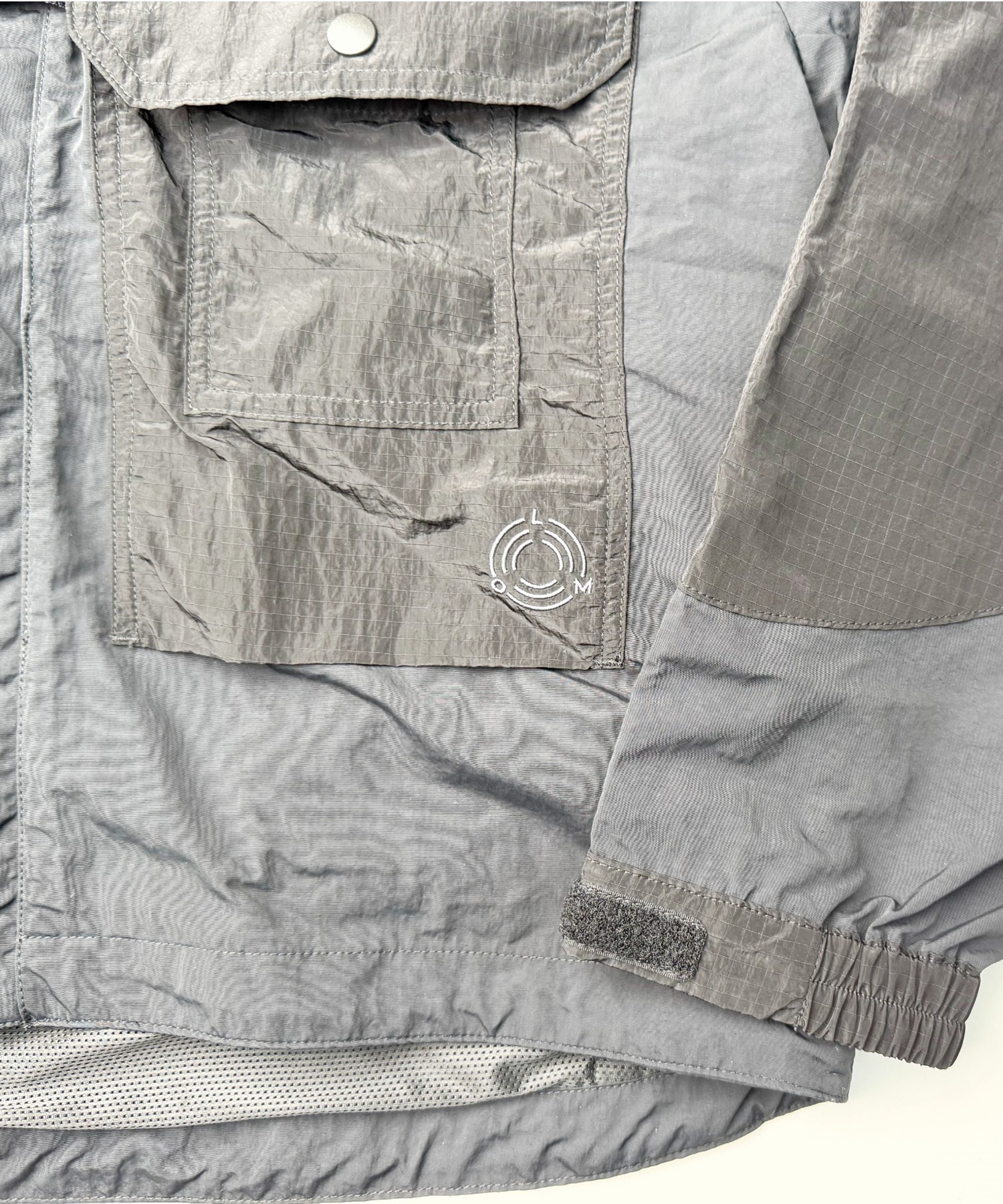 DEAR LAUREL ディアローレル アウター メンズ フィッシング 撥水 テクニカル キャスティング ジャケット セットアップ対応 D25F-0108(BLK-M)