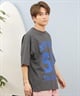 DEAR LAUREL ディアローレル 半袖 Tシャツ メンズ バックプリント 抗菌防臭 UVケア 接触冷感 CAL FOOTBALL TEE D25S2106(WHT-M)