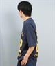 DEAR LAUREL ディアローレル 半袖 Tシャツ メンズ バックプリント 抗菌防臭 UVケア 接触冷感 CAL FOOTBALL TEE D25S2106(WHT-M)