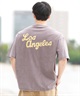 DEAR LAUREL ディアローレル 半袖 Tシャツ メンズ バックプリント ヴィンテージ風 JM LOS ANGELS DL25S-JM03(OFF-M)