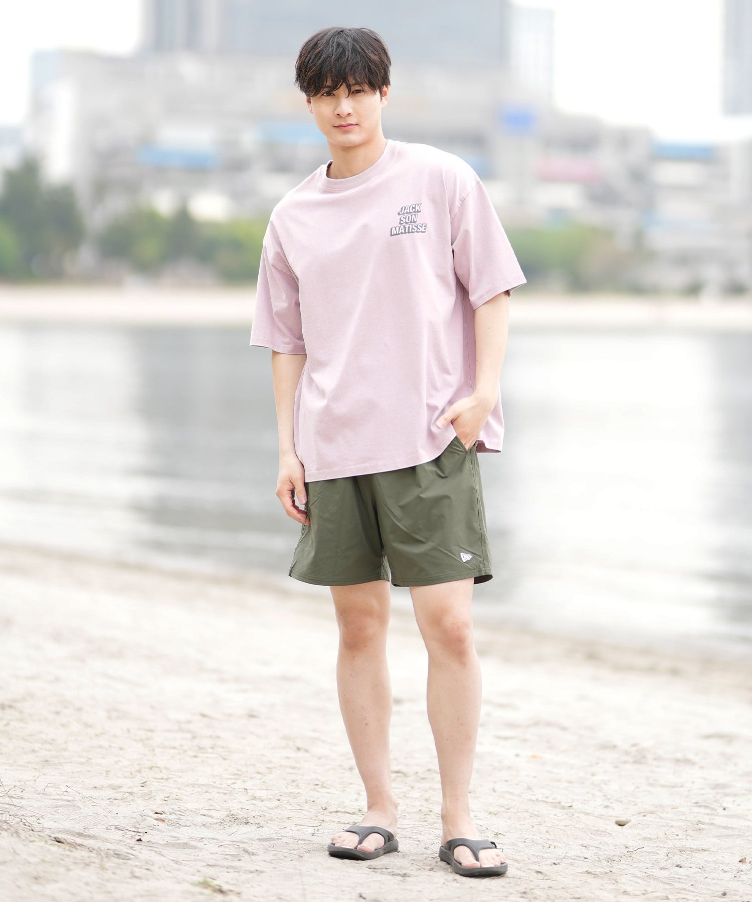 DEAR LAUREL ディアローレル 半袖 Tシャツ メンズ バックプリント ヴィンテージ風 JM JACSON MATISSE DL25S-JM04(OFF-M)