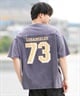 DEAR LAUREL ディアローレル 半袖 Tシャツ メンズ バックプリント ヴィンテージ風 JM FOOTBALL TEE DL25S-JM05(OFF-M)