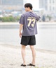 DEAR LAUREL ディアローレル 半袖 Tシャツ メンズ バックプリント ヴィンテージ風 JM FOOTBALL TEE DL25S-JM05(OFF-M)