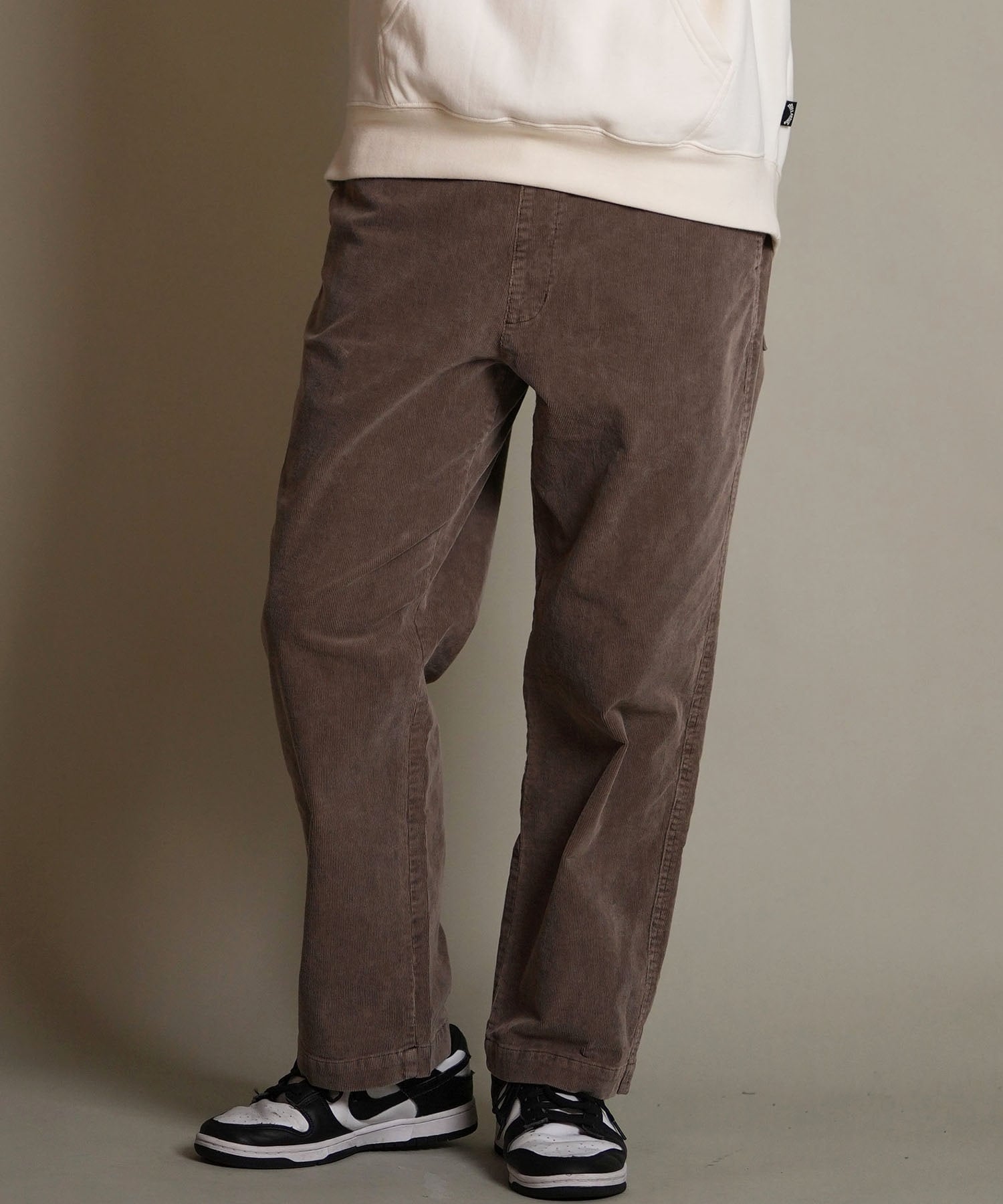 DEAR LAUREL ディアローレル ロングパンツ メンズ コーデュロイ CORDUROY PANTS D25F-3102(BRN-M)