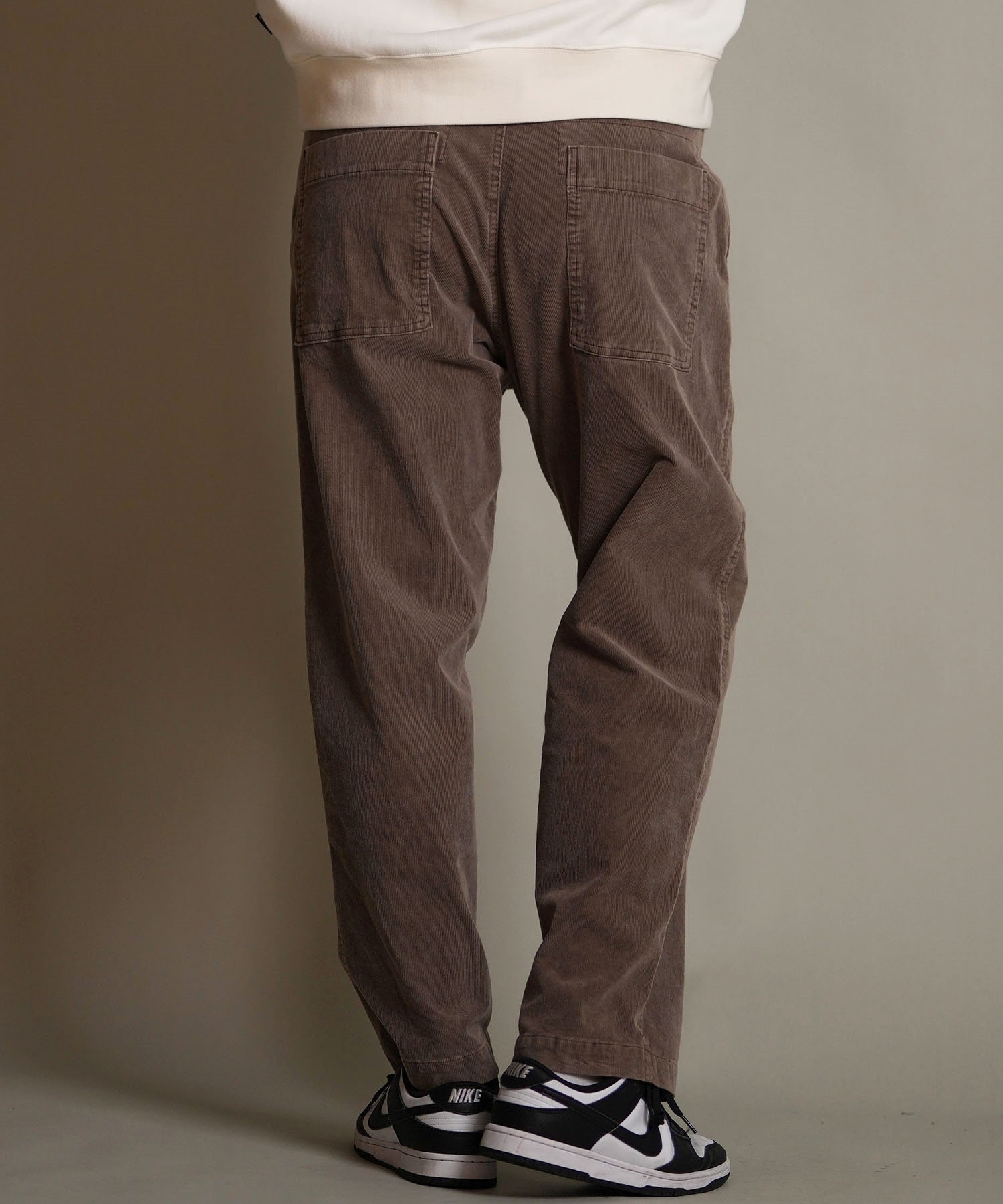 DEAR LAUREL ディアローレル ロングパンツ メンズ コーデュロイ CORDUROY PANTS D25F-3102(BRN-M)