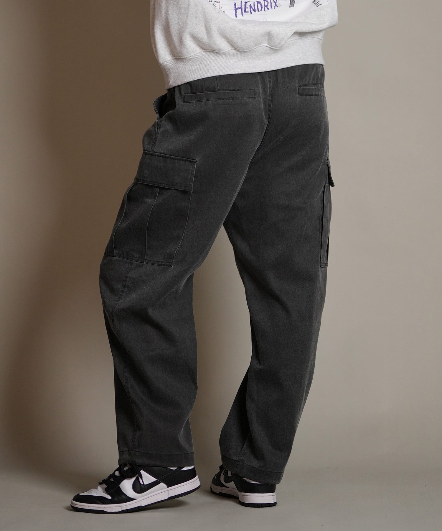 DEAR LAUREL ディアローレル ロングパンツ カーゴパンツ メンズ ロンパン TWILL CARGO PANTS D25F-3105(CGR-M)