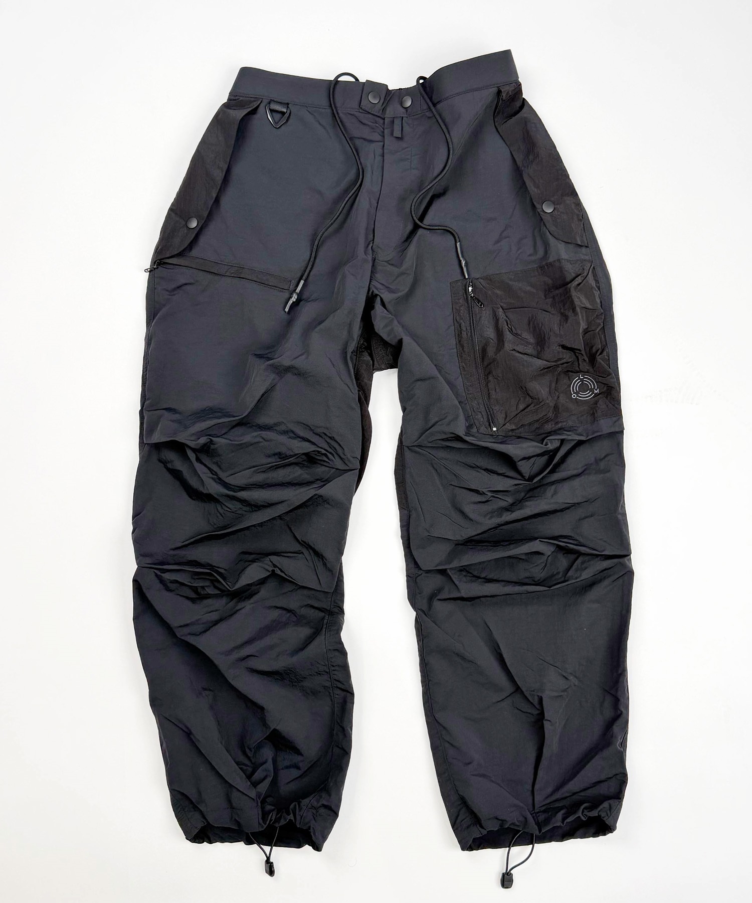 DEAR LAUREL ディアローレル ロングパンツ メンズ フィッシング 撥水 テクニカル キャスティング パンツ セットアップ対応 D25F-3106(BLK-M)