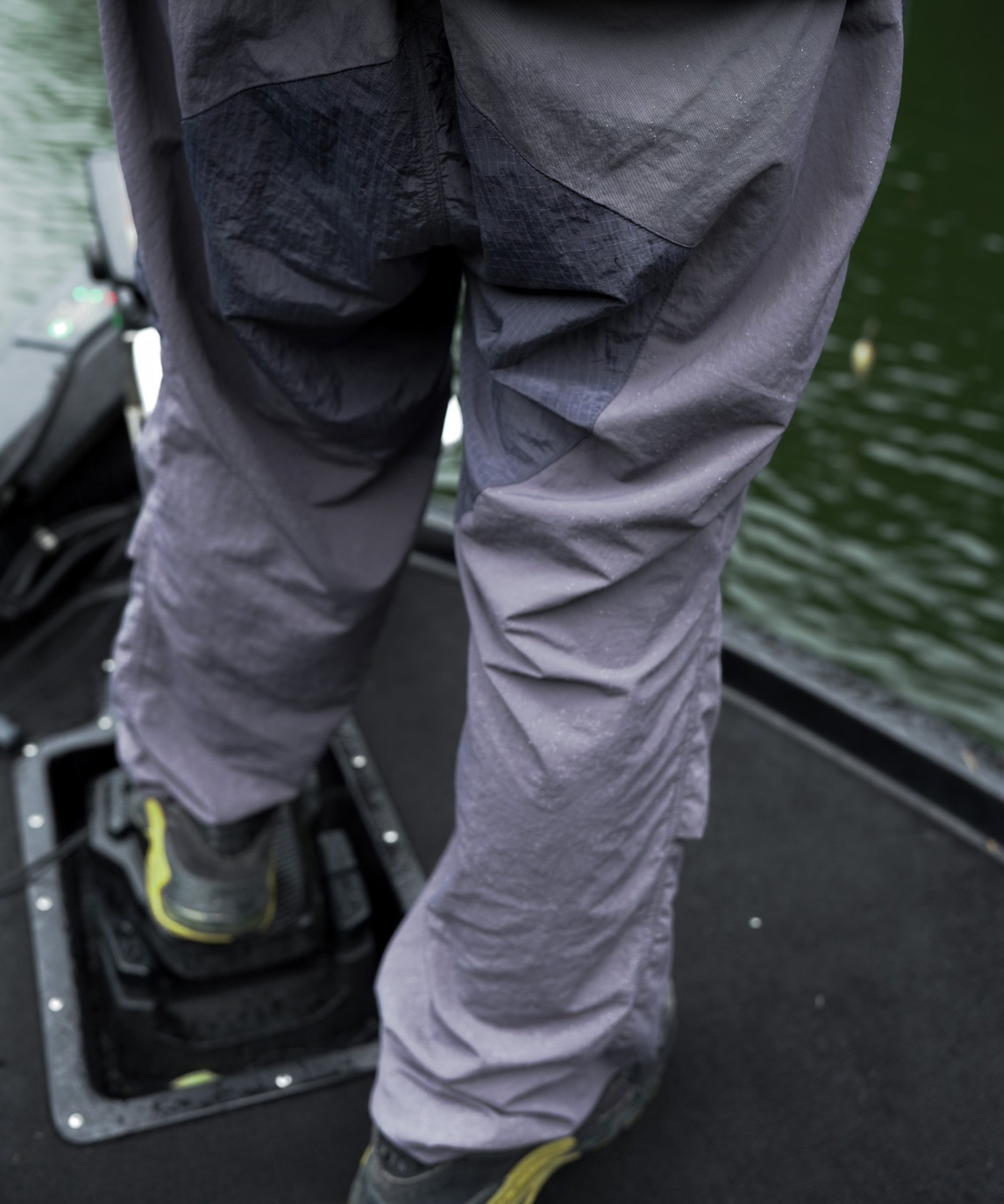 DEAR LAUREL ディアローレル ロングパンツ メンズ フィッシング 撥水 テクニカル キャスティング パンツ セットアップ対応 D25F-3106(BLK-M)