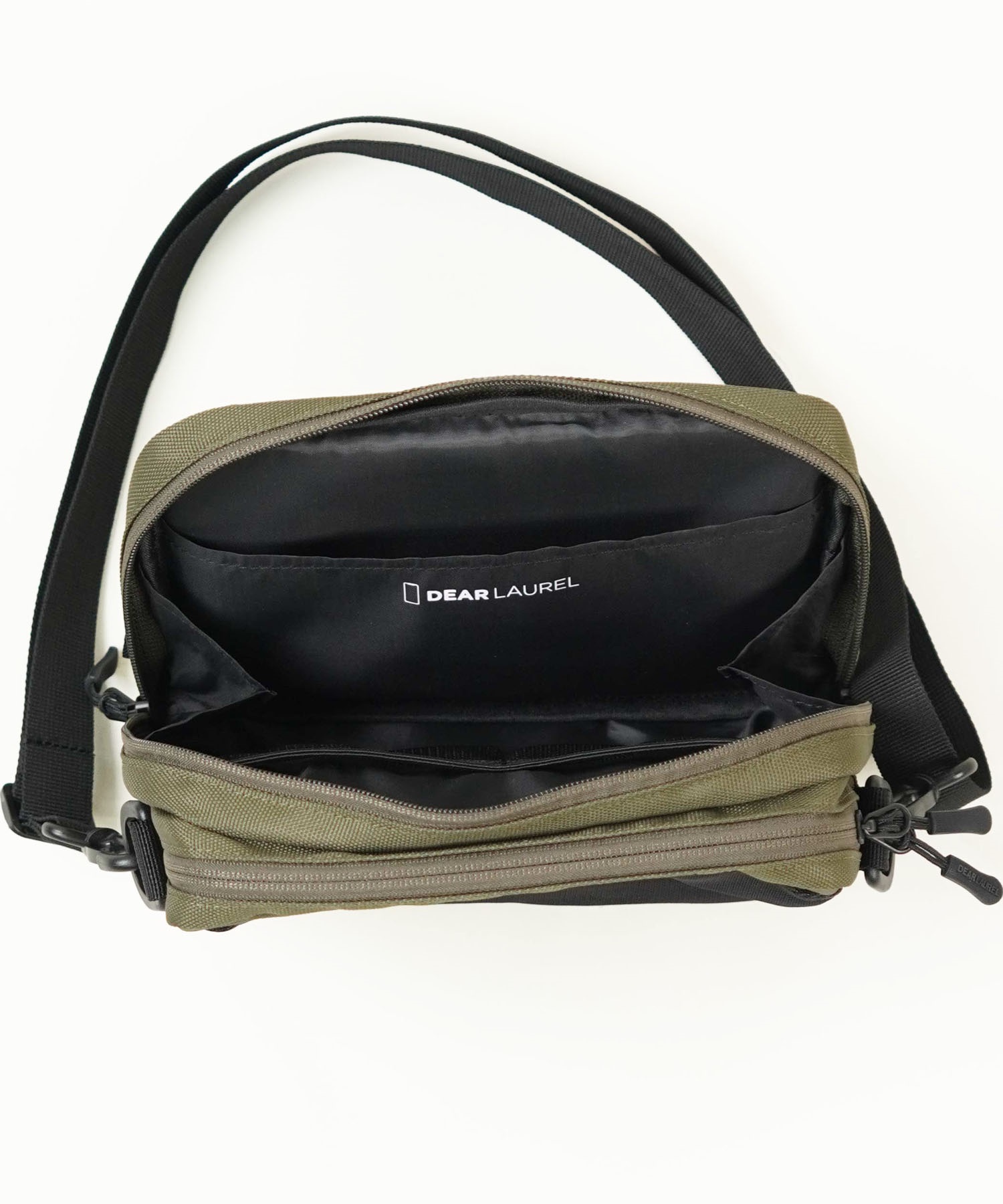 DEAR LAUREL ディアローレル ショルダーバッグ 2.8L DISTRICT SHOULDER DL25F10103(BEIGE-ONE)