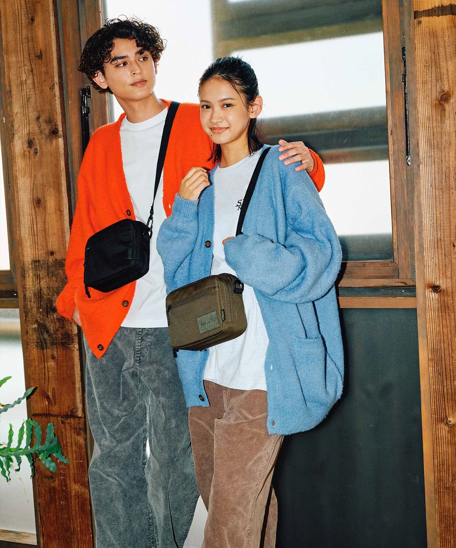 DEAR LAUREL ディアローレル ショルダーバッグ 2.8L DISTRICT SHOULDER DL25F10103(BEIGE-ONE)