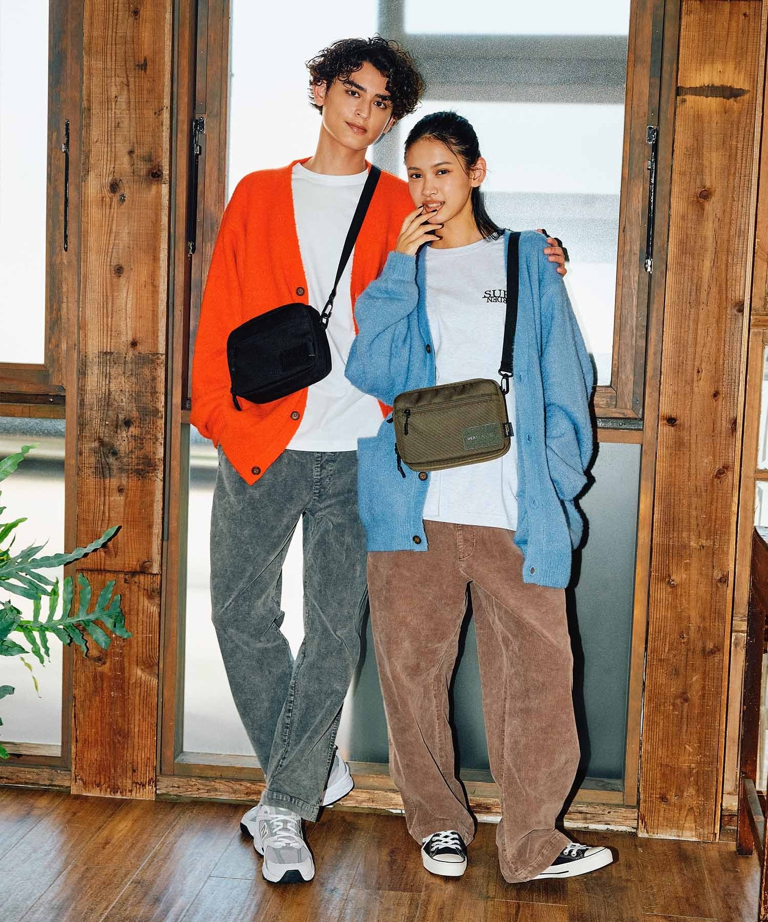 DEAR LAUREL ディアローレル ショルダーバッグ 2.8L DISTRICT SHOULDER DL25F10103(BEIGE-ONE)