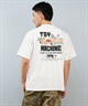 TOY MACHINE トイマシーン 半袖 Tシャツ メンズ バックプリント オーバーサイズ MTMSFST1 ムラサキスポーツ限定(WHITE-M)