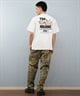 TOY MACHINE トイマシーン 半袖 Tシャツ メンズ バックプリント オーバーサイズ MTMSFST1 ムラサキスポーツ限定(WHITE-M)