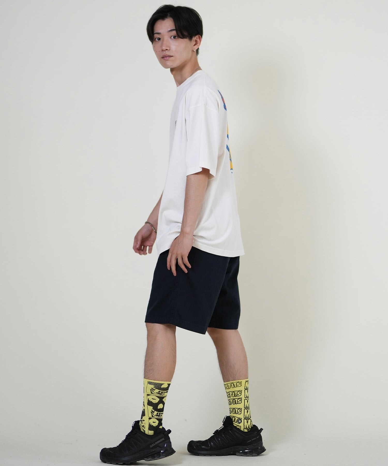 DOGTOWN ドッグタウン 半袖 Tシャツ メンズ バックプリント オーバーサイズ 253DT1ST005(IVO-M)