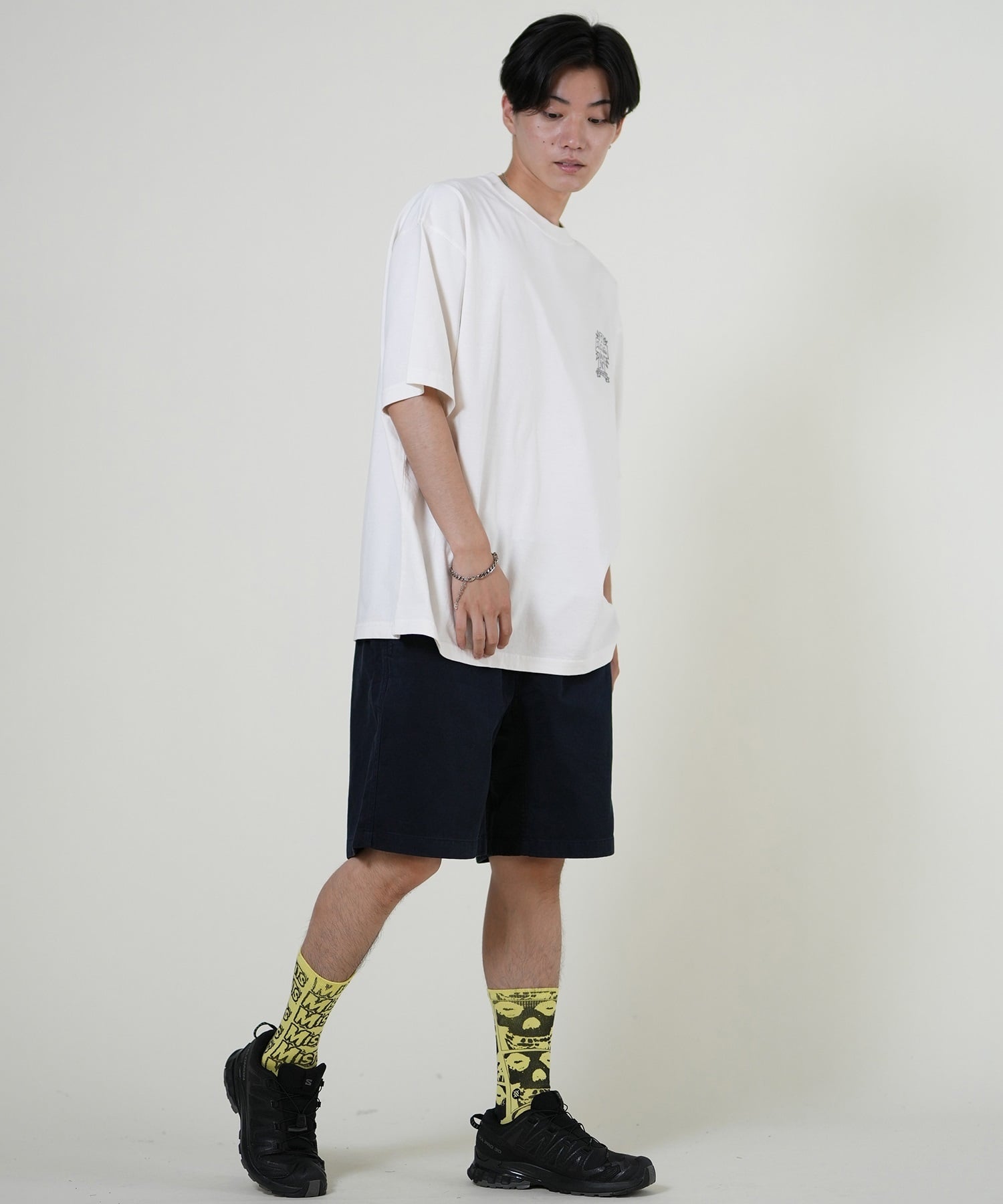 DOGTOWN ドッグタウン 半袖 Tシャツ メンズ バックプリント オーバーサイズ 253DT1ST005(IVO-M)