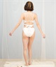 Beach Queen ビーチクイーン 水着 レディース  リブ 403560(WHT-9)