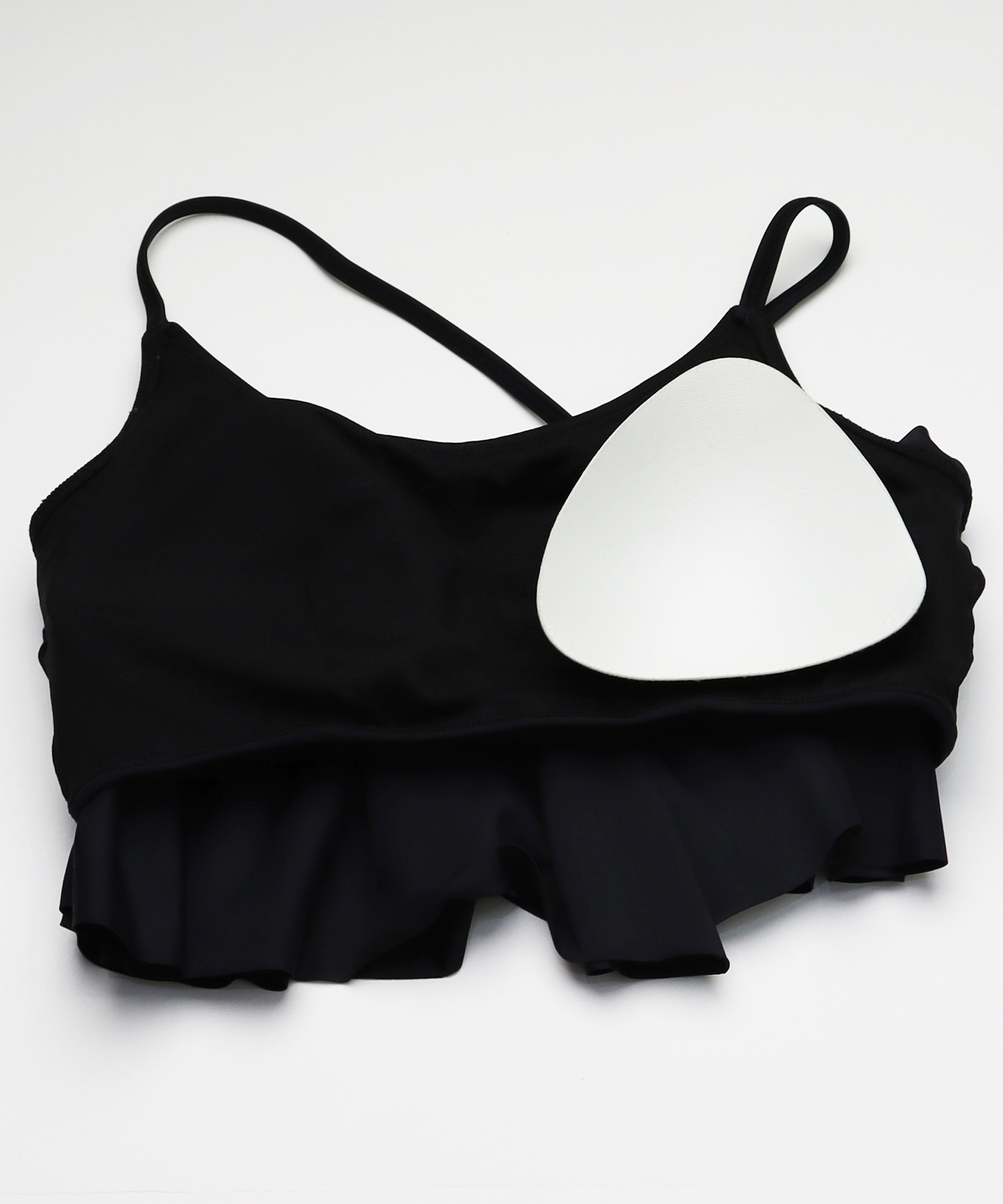 Beach Queen ビーチクイーン 水着 レディース  フリル ブラ 403800(WHT-9)