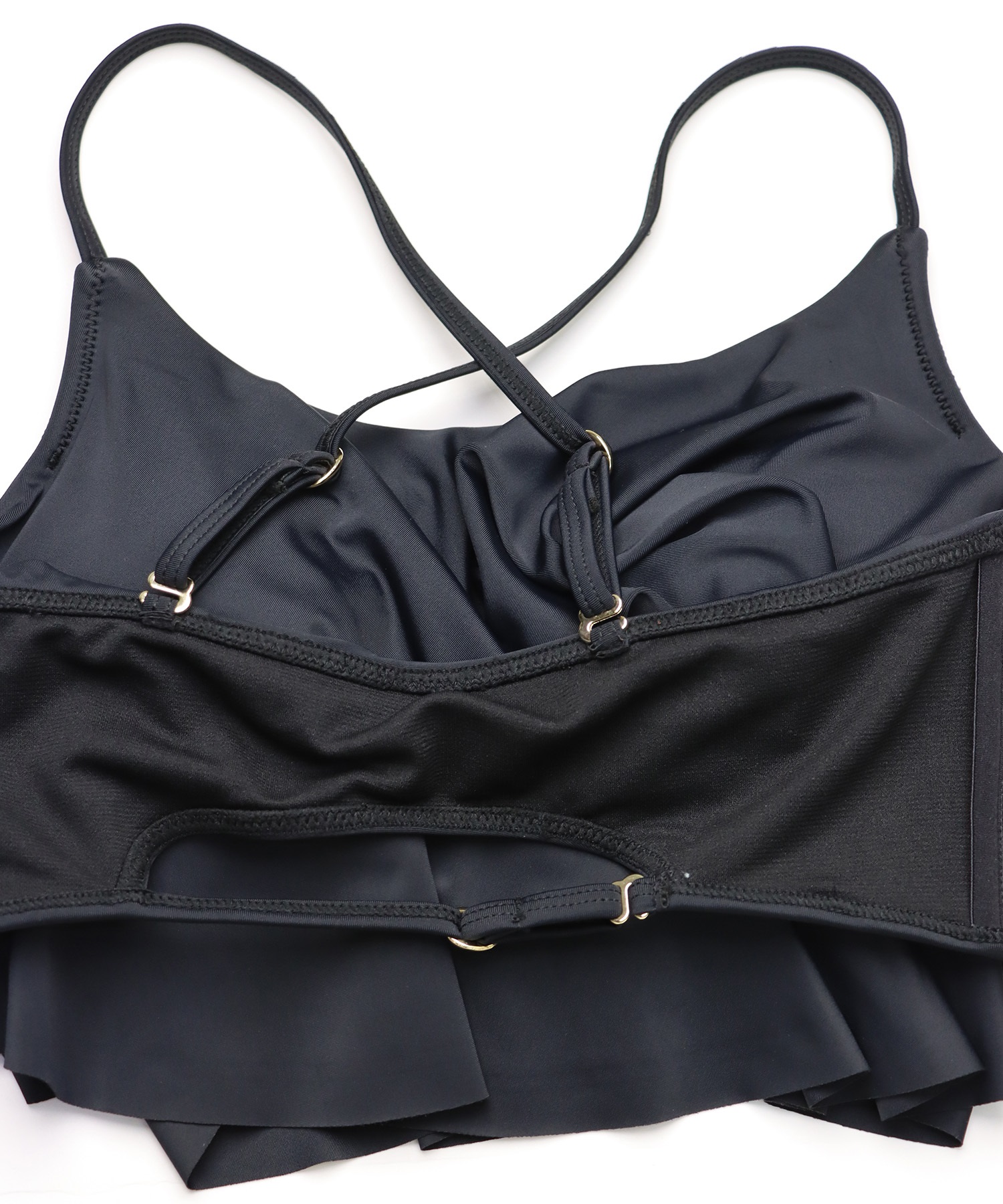 Beach Queen ビーチクイーン 水着 レディース  フリル ブラ 403800(WHT-9)