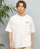RVCA ルーカ 半袖 Tシャツ メンズ バックプリント BOXロゴ バンダナ柄 BF041-P20(WHT-S)