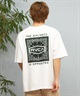 RVCA ルーカ 半袖 Tシャツ メンズ バックプリント BOXロゴ バンダナ柄 BF041-P20(WHT-S)