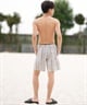 RVCA ルーカ 水着 トランクス メンズ ボードショーツ サーフパンツ ストライプ柄 17インチ 水陸両用 BF041-505(NAT-S)