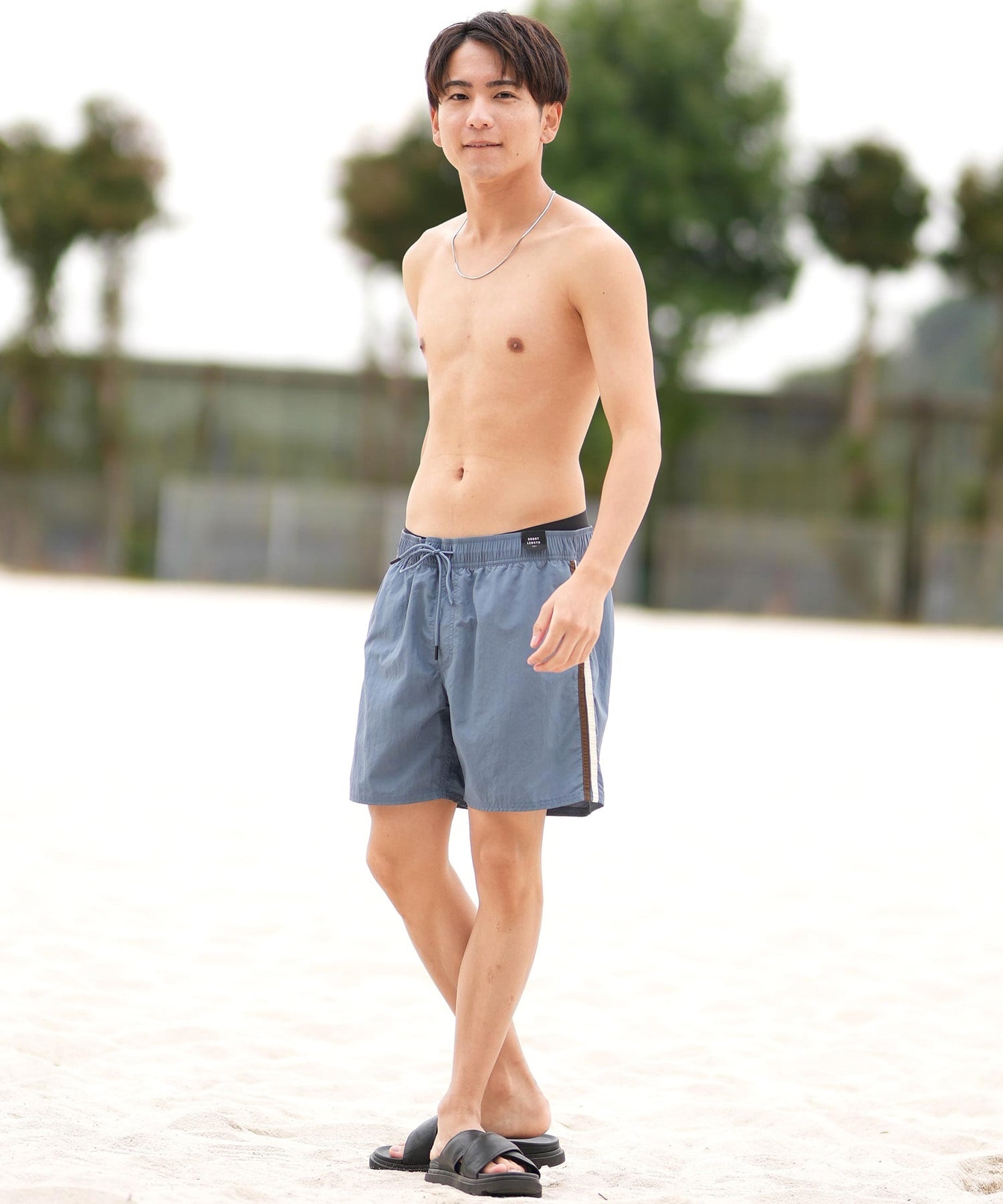 RVCA ルーカ 水着 トランクス メンズ ボードショーツ サーフパンツ サイドライン 16インチ 水陸両用 BF041-517(VNY-S)