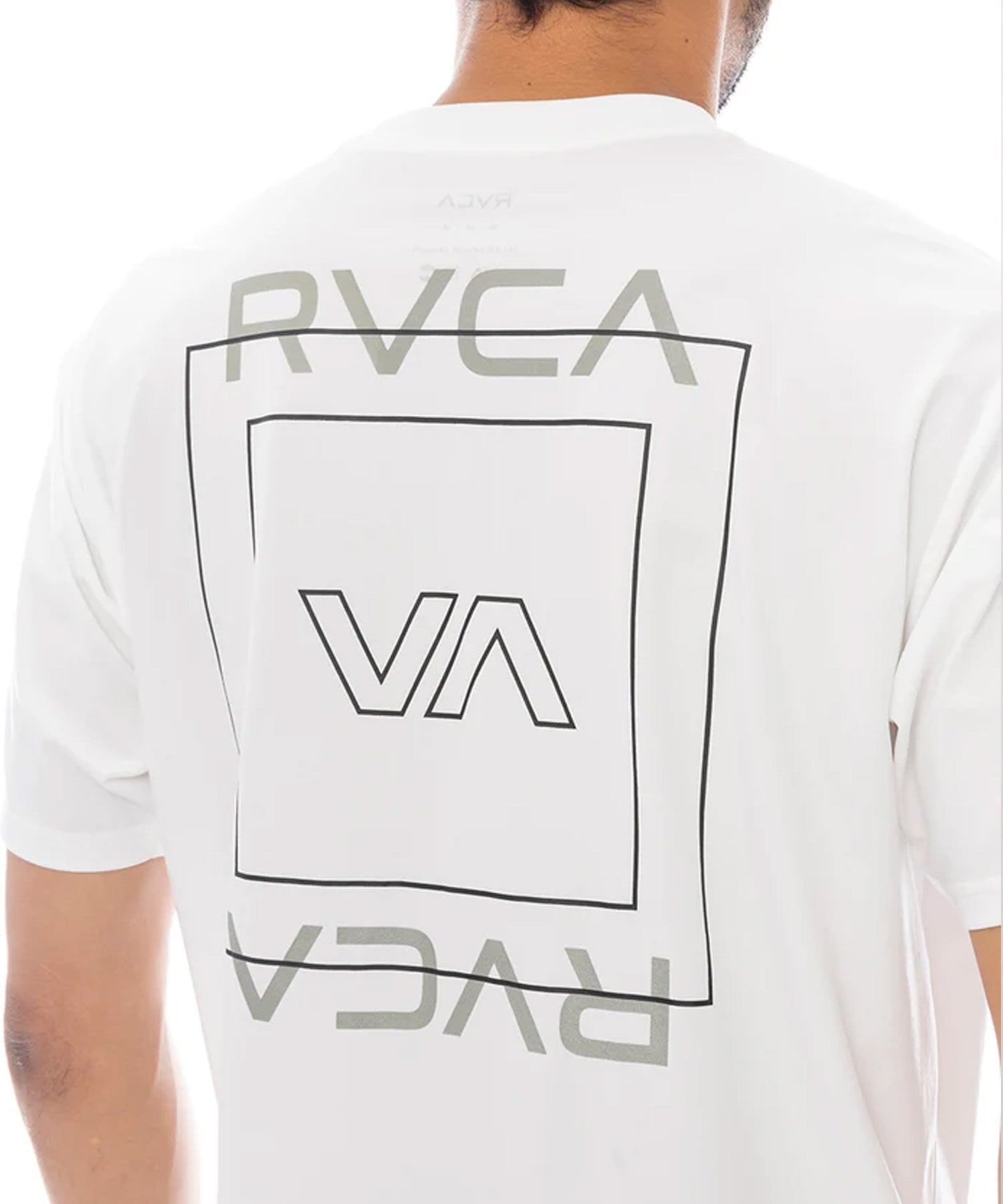 RVCA ルーカ 半袖 Tシャツ メンズ ラッシュガード 水陸両用 ユーティリティー ILL ESCAPE SQUARE SFST BF041-870(BBL-S)