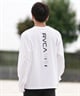 RVCA ルーカ 長袖 Tシャツ メンズ ラッシュガード 水陸両用 ユーティリティー RVCA ESCAPE SFLT BF041-876(BBL-S)