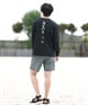 RVCA ルーカ 長袖 Tシャツ メンズ ラッシュガード 水陸両用 ユーティリティー RVCA ESCAPE SFLT BF041-876(BBL-S)