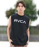 RVCA ルーカ ラッシュガード メンズ タンクトップ バックプリント UVカット 吸水速乾 水陸両用 BF041-878(WHT-S)