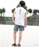 RVCA ルーカ ラッシュガード メンズ タンクトップ バックプリント UVカット 吸水速乾 水陸両用 BF041-878(WHT-S)
