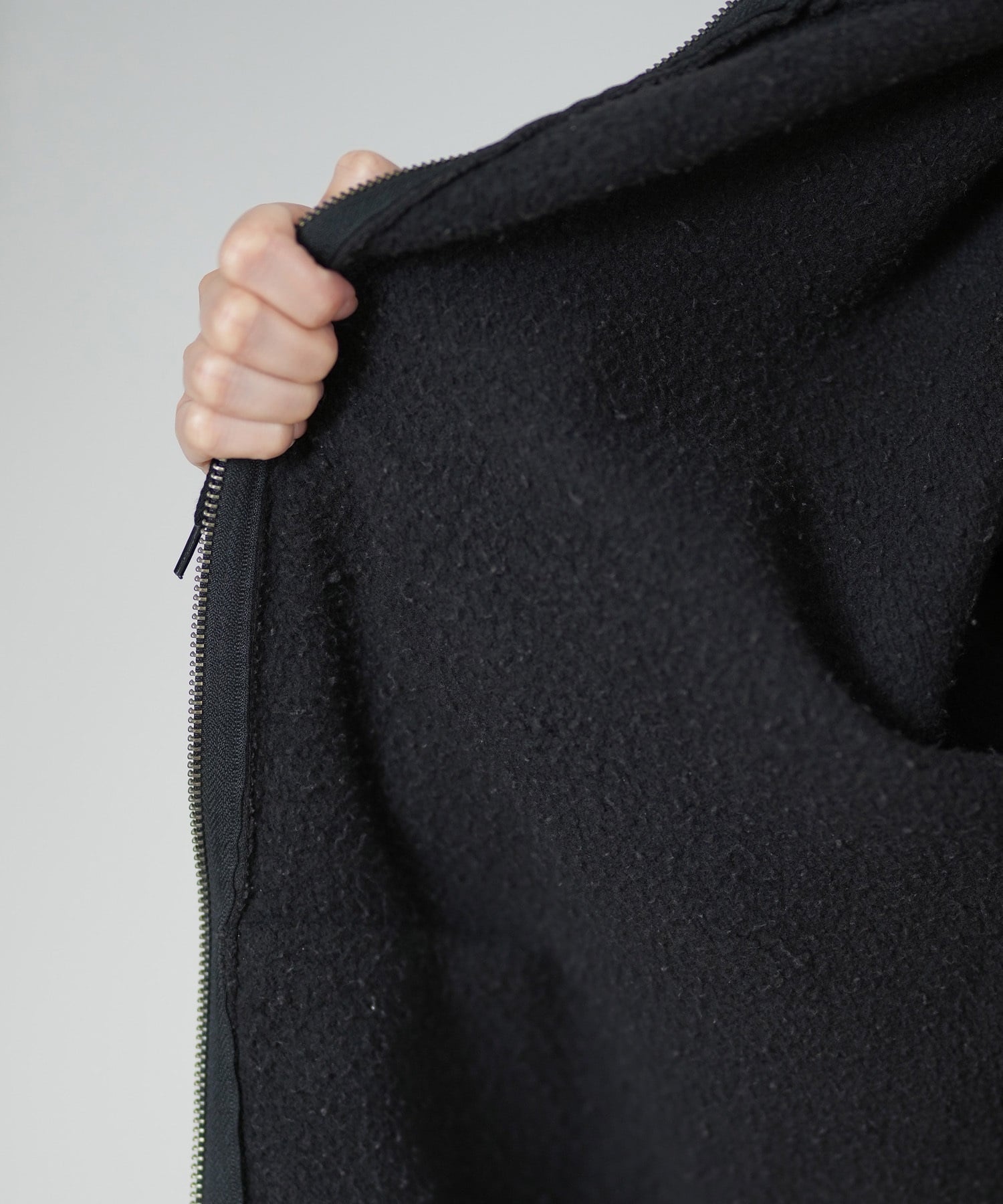 RVCA ルーカ ジップアップ パーカー レディース バックプリント ロゴ BF044-P02(BLK-M)