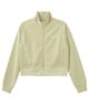 X-girl SPORTSエックスガールスポーツ アウター レディース トラックジャケット ショート丈 吸水速乾 UVカット SHORT TRACK JACKET 155251021004(LIME-M)