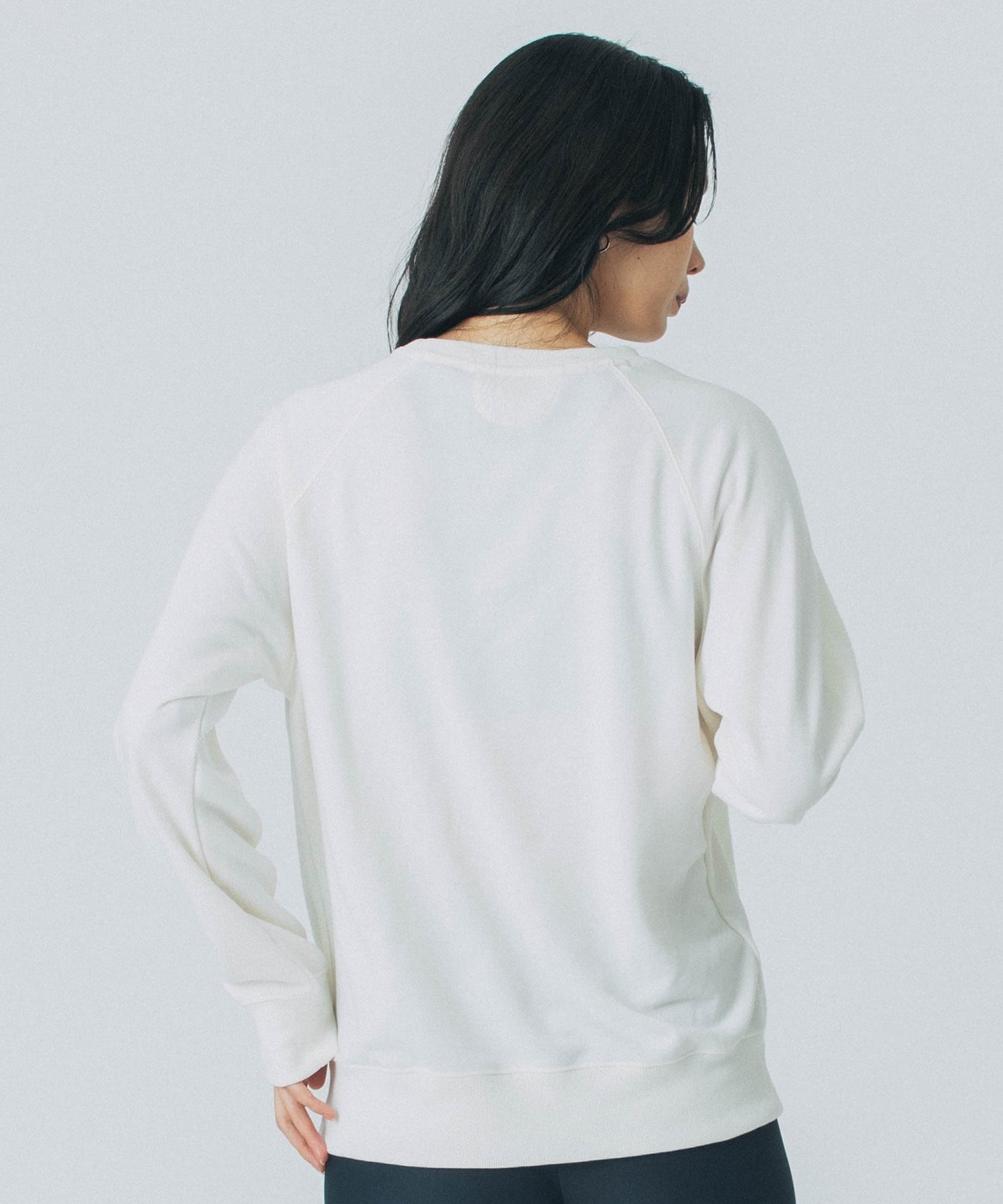 X-girl SPORTS エックスガールスポーツトレーナー レディース クルーネック スウェット 裏毛 UVカット 吸水速乾 155251012003(WHITE-M)