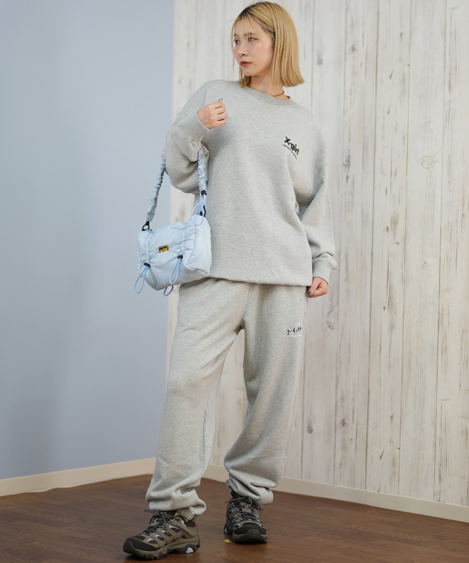 X-GIRL セットアップ