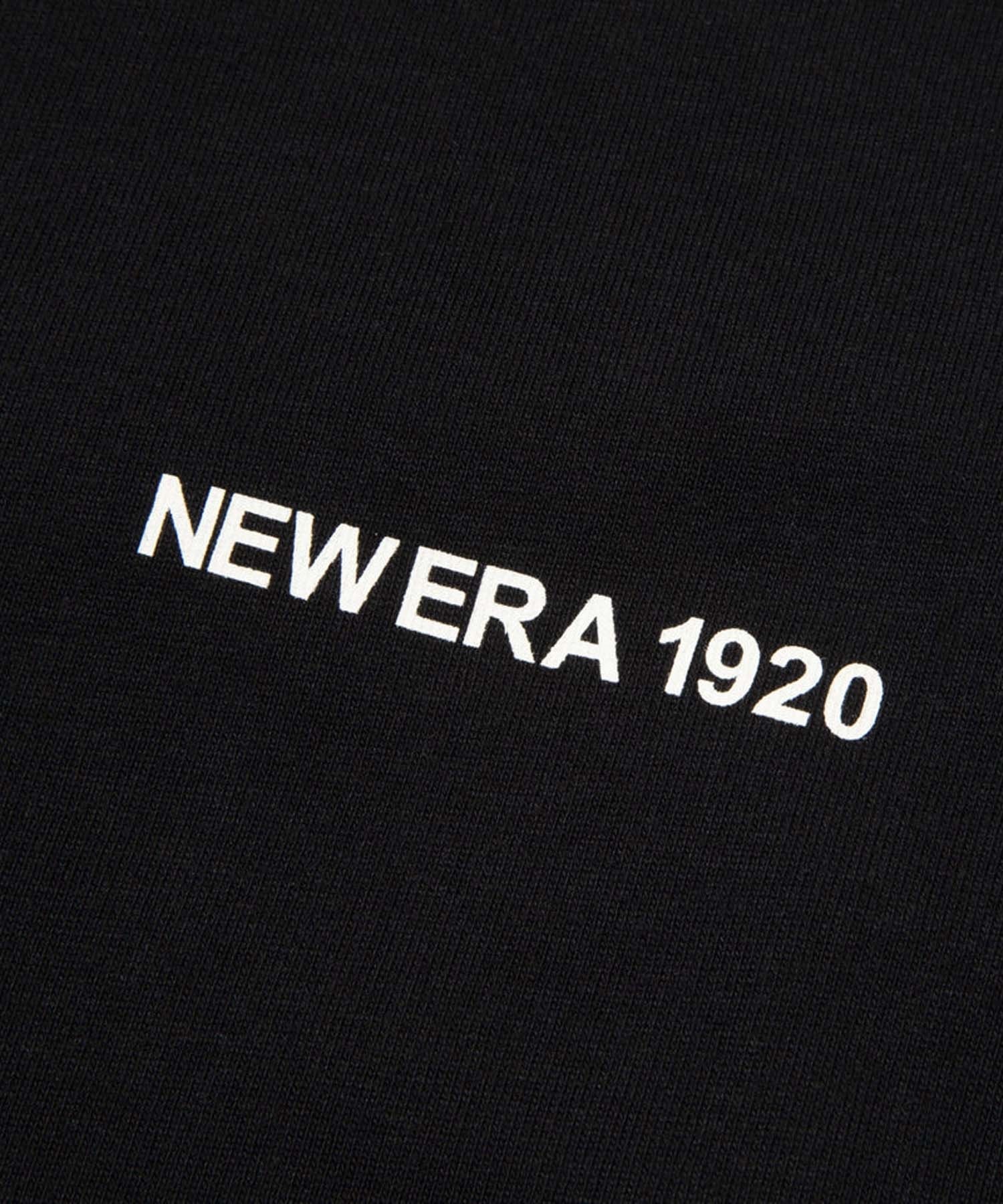 NEW ERA ニューエラ 半袖 Tシャツ キッズ バックプリント Youth 半袖 コットン Tシャツ NEW ERA 1920 14414388(BLK-130cm)