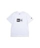 NEW ERA ニューエラ 半袖 Tシャツ キッズ Youth 半袖 コットン Tシャツ ボックスロゴ 14521378(WHT-130cm)