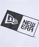 NEW ERA ニューエラ 半袖 Tシャツ キッズ Youth 半袖 コットン Tシャツ ボックスロゴ 14521378(WHT-130cm)