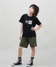 NEW ERA ニューエラ 半袖 Tシャツ キッズ Youth 半袖 コットン Tシャツ ボックスロゴ 14521379(BLK-130cm)