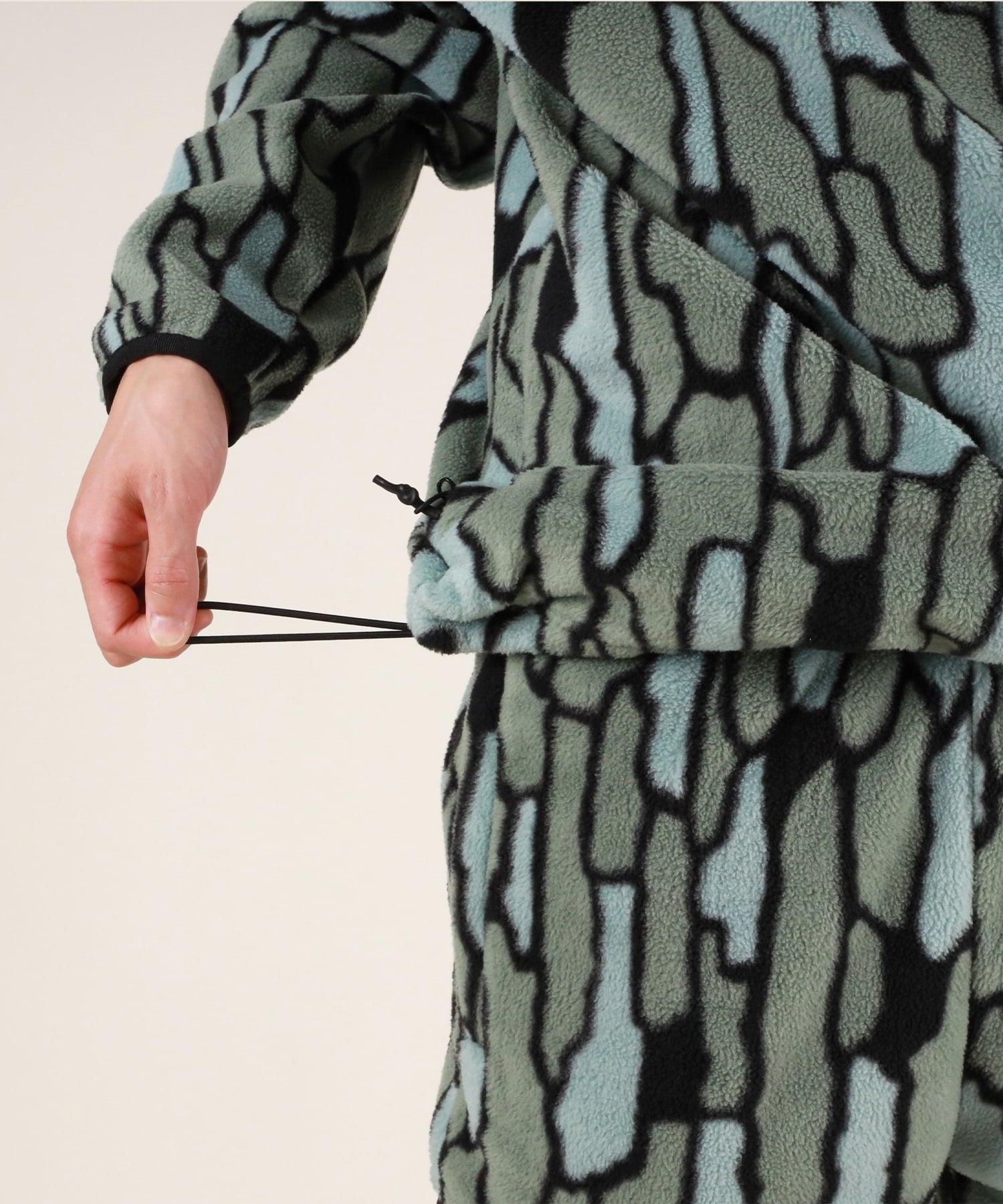 AUTUMN オータム VORTEX FLEECE スノーボード ウェア インナーウェア ユニセックス ムラサキスポーツ 25-26モデル MM D25【2526】(BARKCAMO-S)