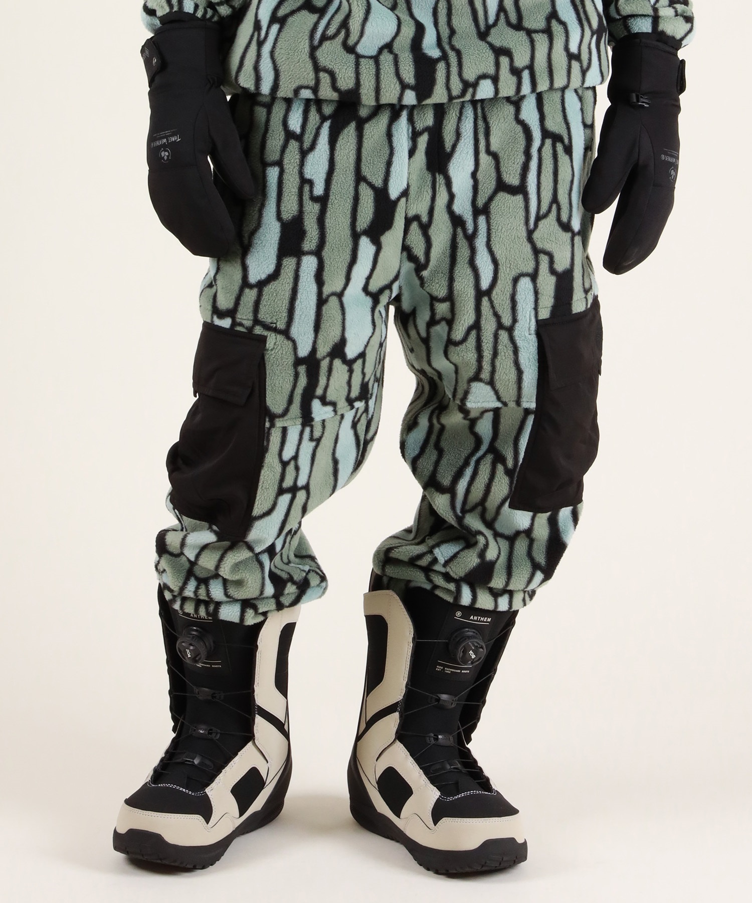 AUTUMN オータム BASK CARGO PANT スノーボード ウェア インナーウェア ユニセックス ムラサキスポーツ 25-26モデル MM D25【2526】(BARKCAMO-S)